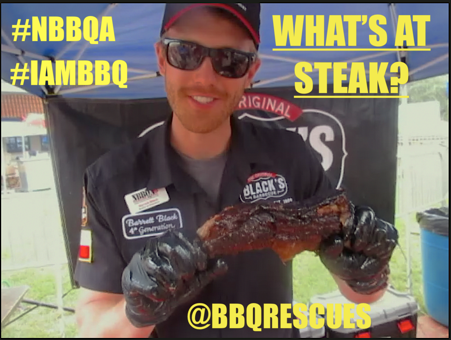 #BarrettBlack #BlacksBarbecue #IAmBBQ #NBBQA #IAMBBQ2017